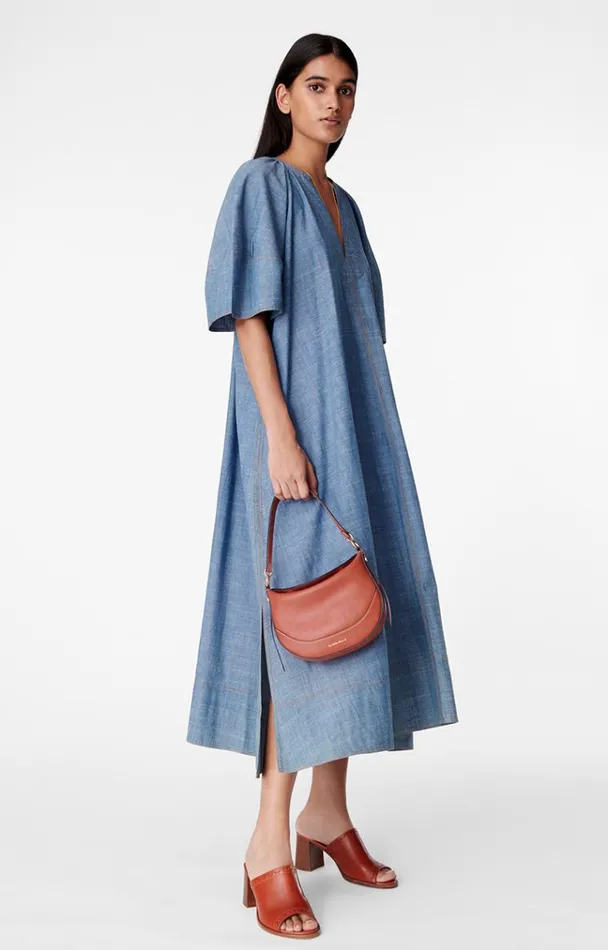 Vanessa Bruno Dresses and Jumpsuits Women Brooklyn Dress Chambray Vanessa Bruno Dresses and Jumpsuits Women Brooklyn Dress Chambray