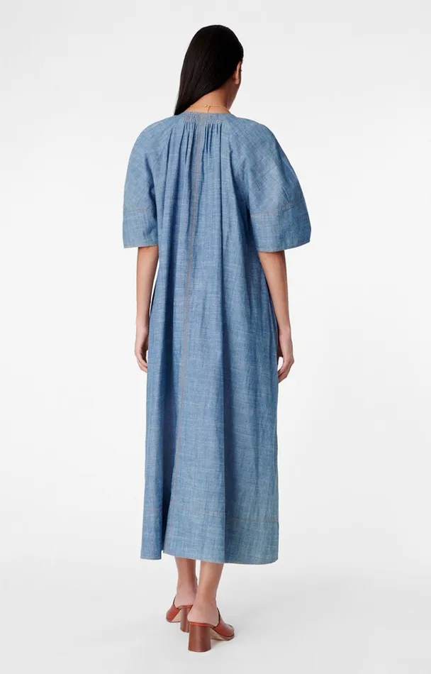 Vanessa Bruno Dresses and Jumpsuits Women Brooklyn Dress Chambray Vanessa Bruno Dresses and Jumpsuits Women Brooklyn Dress Chambray