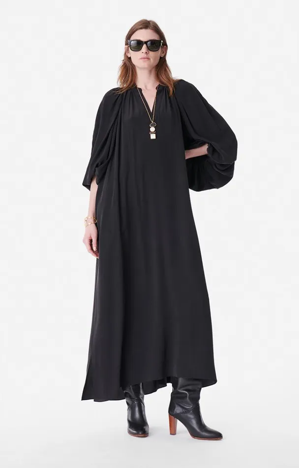 Vanessa Bruno Dresses and Jumpsuits Women Canessa Dress Noir Vanessa Bruno Dresses and Jumpsuits Women Canessa Dress Noir