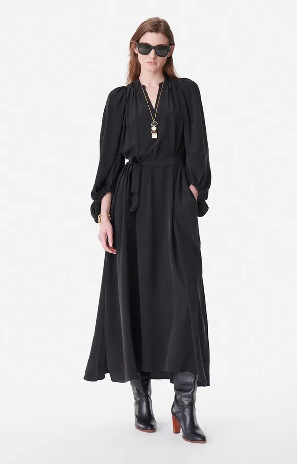 Vanessa Bruno Dresses and Jumpsuits Women Canessa Dress Noir Vanessa Bruno Dresses and Jumpsuits Women Canessa Dress Noir