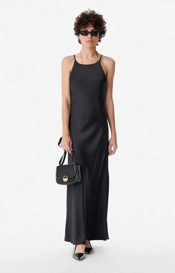 Vanessa Bruno Dresses and Jumpsuits Women Cybele Dress Noir Vanessa Bruno Dresses and Jumpsuits Women Cybele Dress Noir