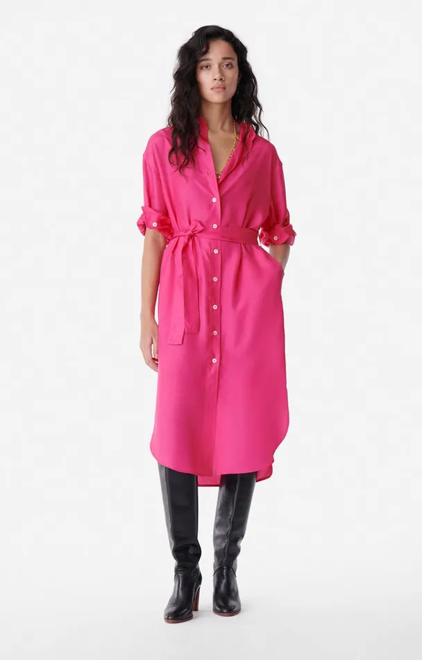 Vanessa Bruno Dresses and Jumpsuits Women Landric Dress Fushia