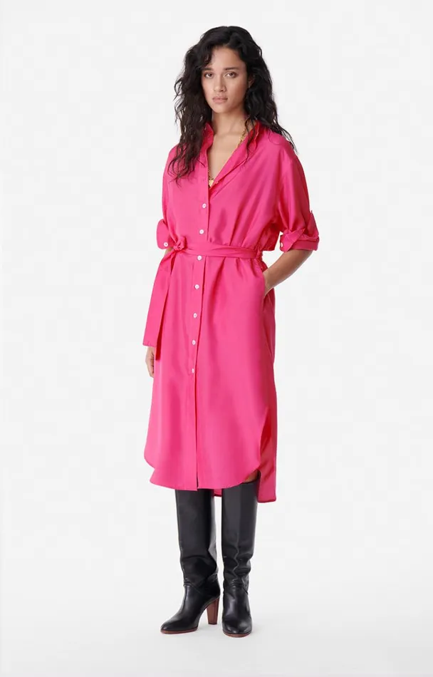 Vanessa Bruno Dresses and Jumpsuits Women Landric Dress Fushia Vanessa Bruno Dresses and Jumpsuits Women Landric Dress Fushia