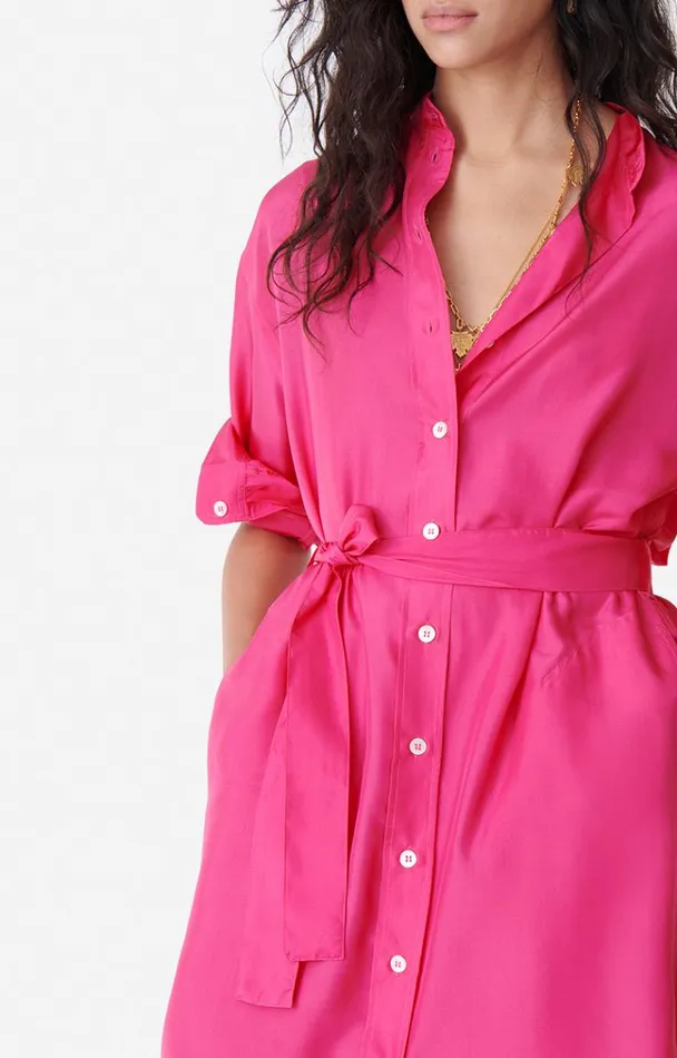 Vanessa Bruno Dresses and Jumpsuits Women Landric Dress Fushia Vanessa Bruno Dresses and Jumpsuits Women Landric Dress Fushia