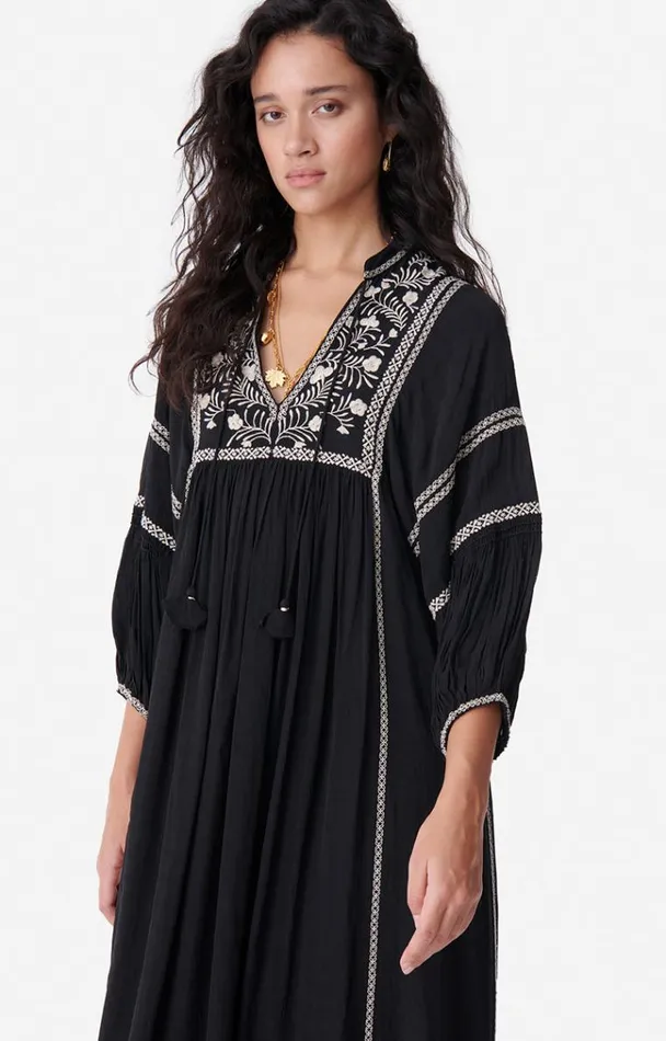 Vanessa Bruno Dresses and Jumpsuits Women Veronica Dress Noir Vanessa Bruno Dresses and Jumpsuits Women Veronica Dress Noir