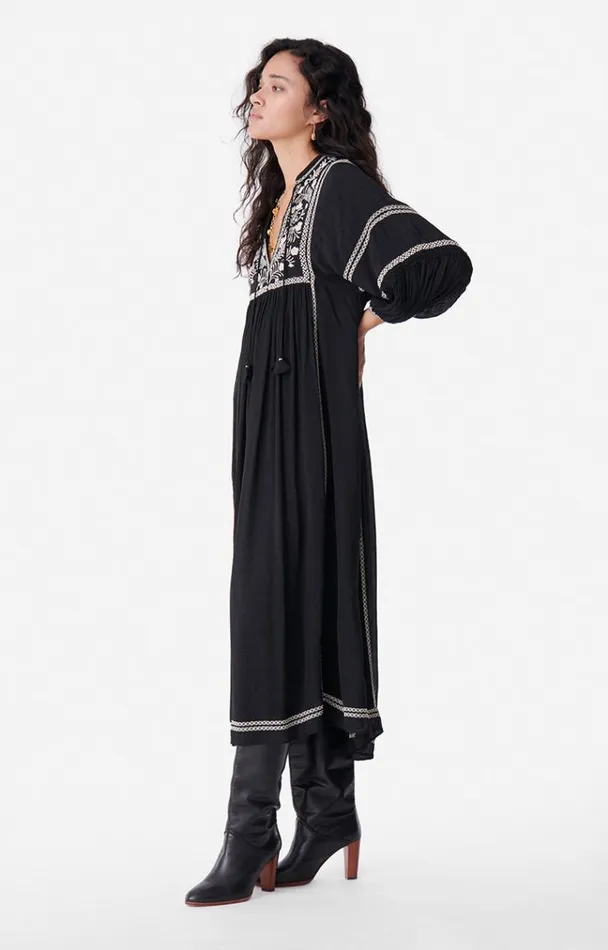 Vanessa Bruno Dresses and Jumpsuits Women Veronica Dress Noir Vanessa Bruno Dresses and Jumpsuits Women Veronica Dress Noir