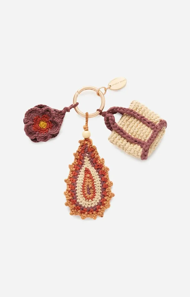 Vanessa Bruno Jewelry Women Cashmere Charm Multicolore