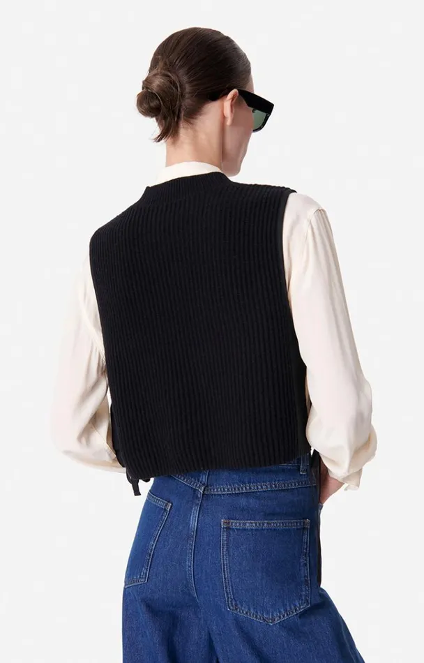 Vanessa Bruno Knitwear Women Ania Cardigan Noir Vanessa Bruno Knitwear Women Ania Cardigan Noir