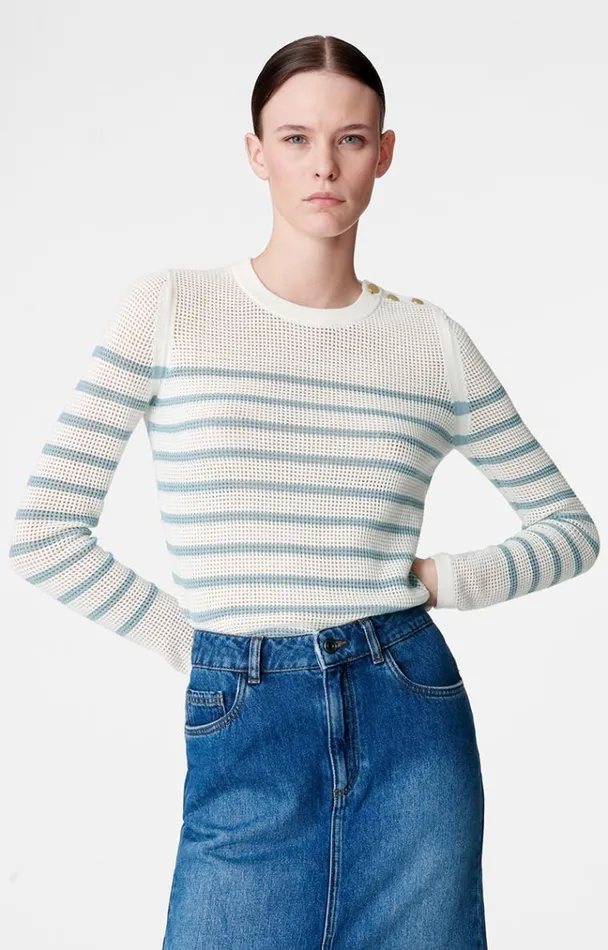 Vanessa Bruno Knitwear Women Badira Jumper Ecrubleu