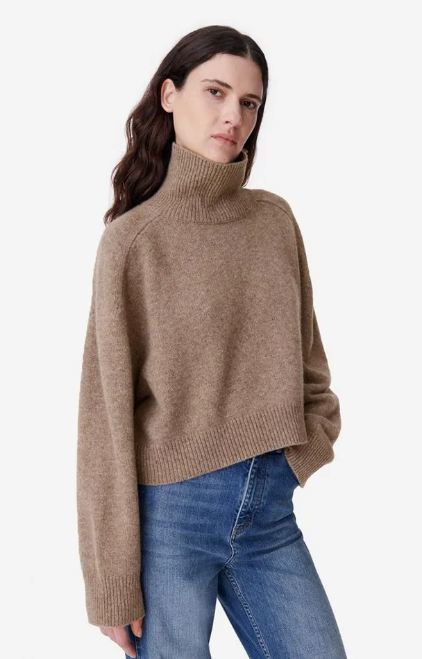 Vanessa Bruno Knitwear Women Ballerine Jumper Fauve Vanessa Bruno Knitwear Women Ballerine Jumper Fauve