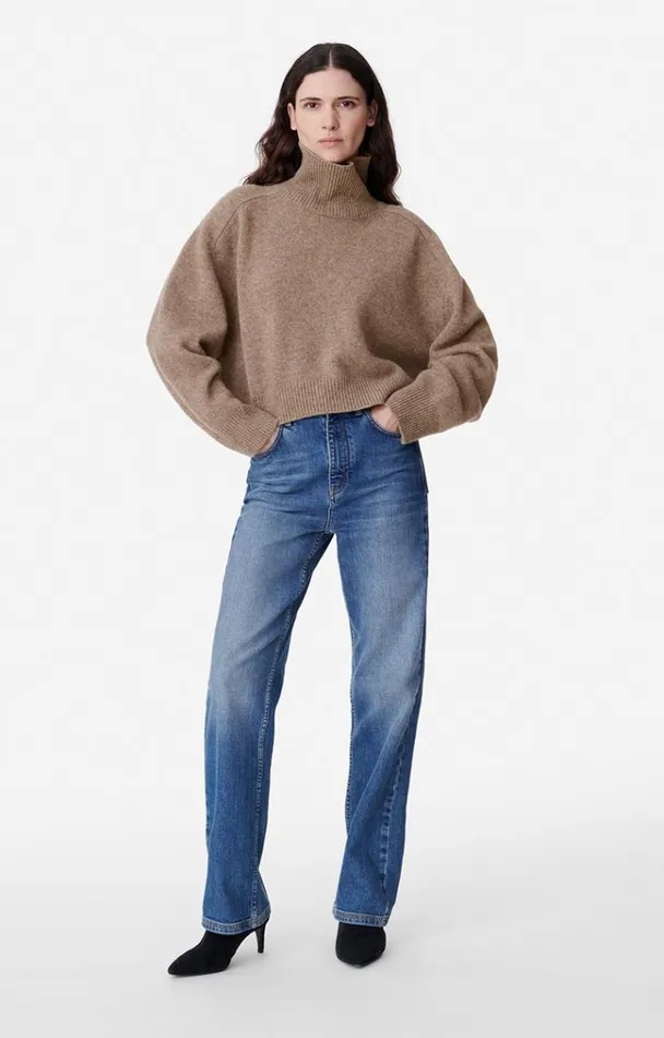Vanessa Bruno Knitwear Women Ballerine Jumper Fauve Vanessa Bruno Knitwear Women Ballerine Jumper Fauve