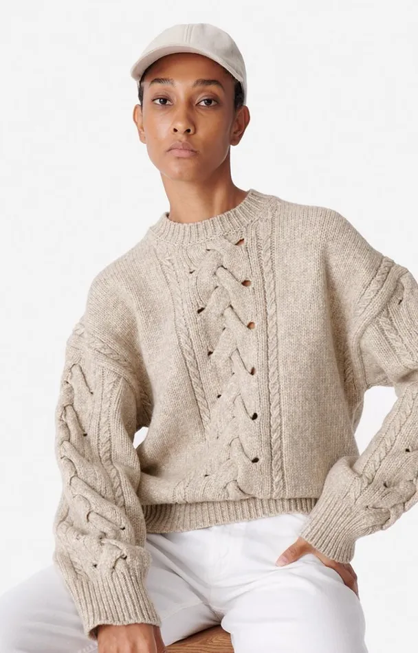 Vanessa Bruno Knitwear Women Benicio Jumper Gris Perle