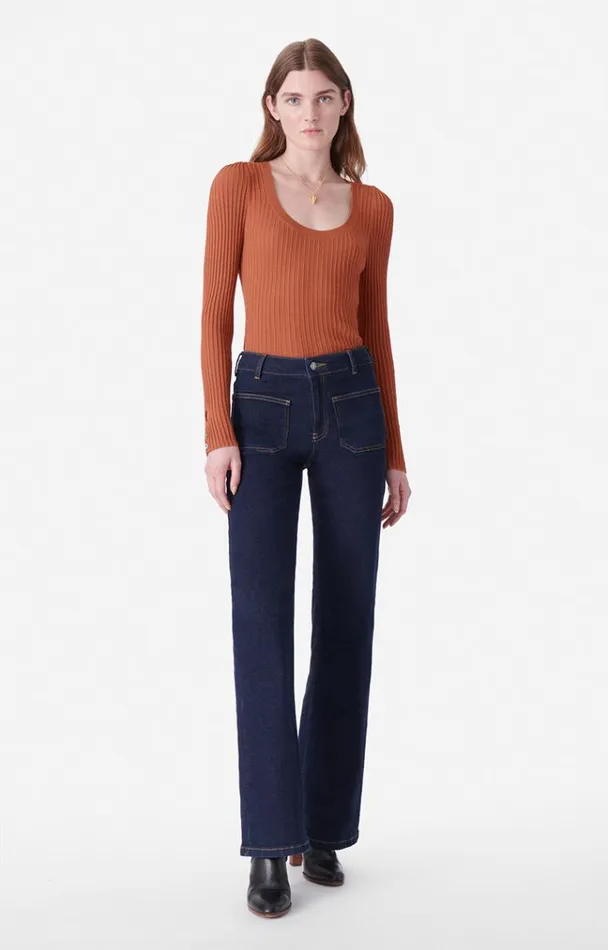 Vanessa Bruno Knitwear Women Berenice Jumper Noisette Vanessa Bruno Knitwear Women Berenice Jumper Noisette
