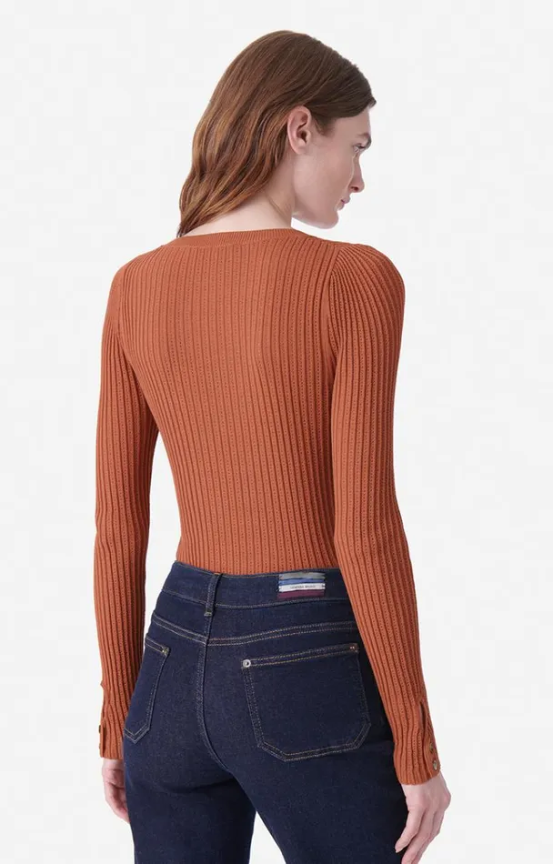Vanessa Bruno Knitwear Women Berenice Jumper Noisette Vanessa Bruno Knitwear Women Berenice Jumper Noisette