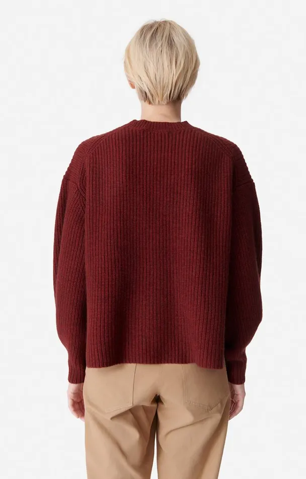 Vanessa Bruno Knitwear Women Bourgeon Jumper Rouge Vanessa Bruno Knitwear Women Bourgeon Jumper Rouge