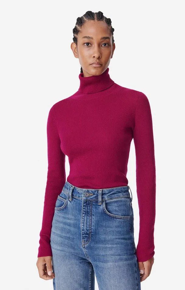 Vanessa Bruno Knitwear Women Brindille Jumper Magenta Vanessa Bruno Knitwear Women Brindille Jumper Magenta