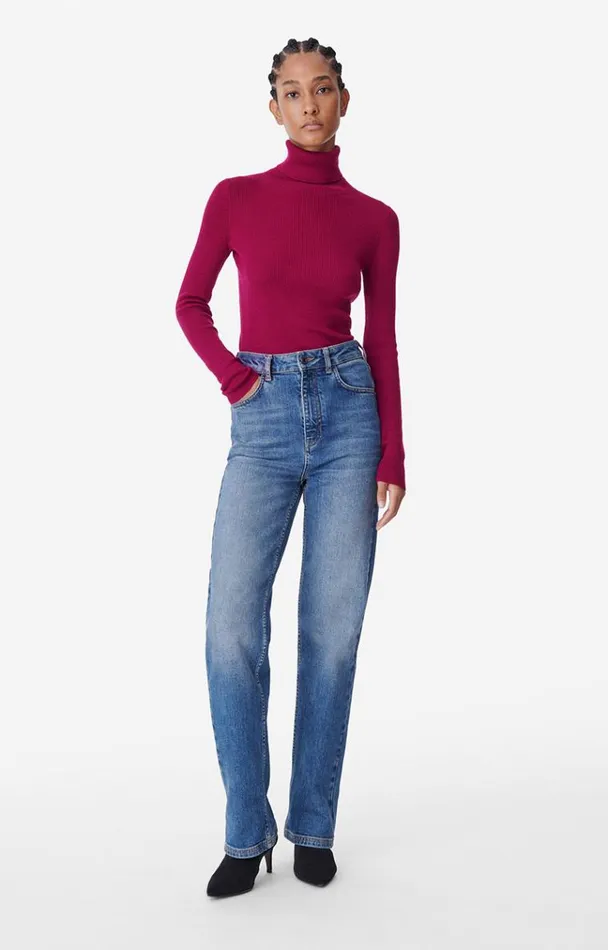 Vanessa Bruno Knitwear Women Brindille Jumper Magenta Vanessa Bruno Knitwear Women Brindille Jumper Magenta