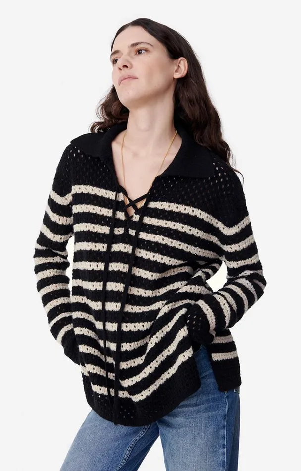 Vanessa Bruno Knitwear Women Britney Jumper Noirecru