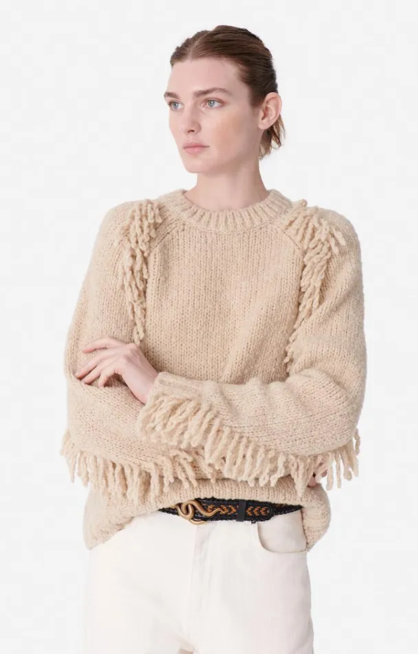 Vanessa Bruno Knitwear Women Bruyre Jumper Beige Vanessa Bruno Knitwear Women Bruyre Jumper Beige