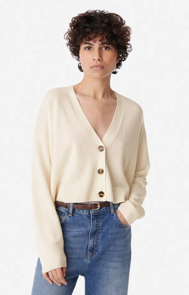 Vanessa Bruno Knitwear Women Caren Cardigan Ivoire