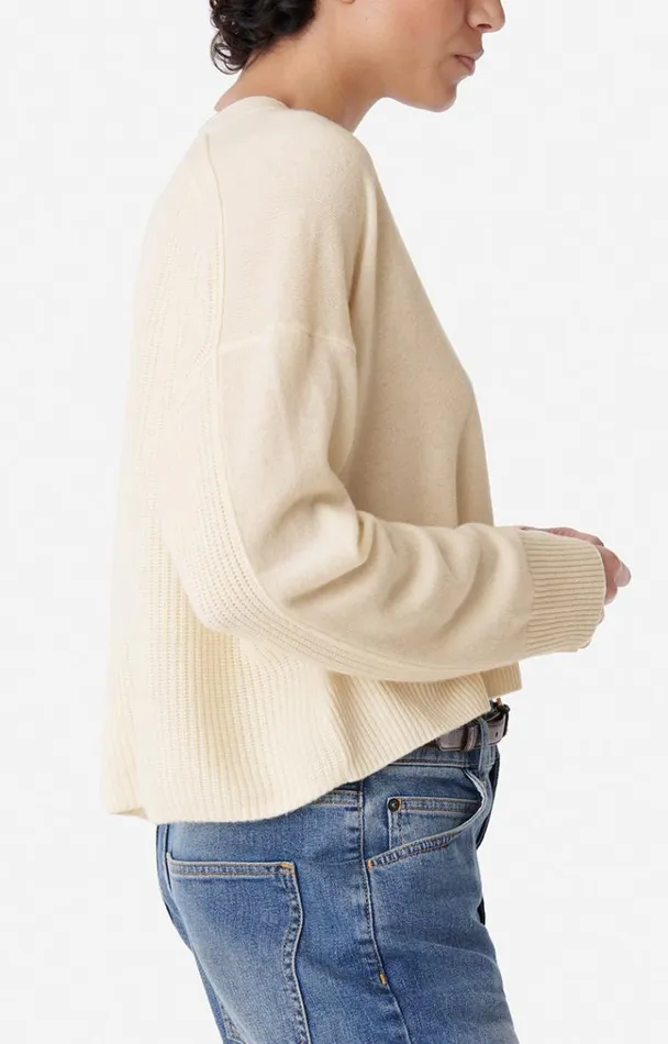 Vanessa Bruno Knitwear Women Caren Cardigan Ivoire Vanessa Bruno Knitwear Women Caren Cardigan Ivoire