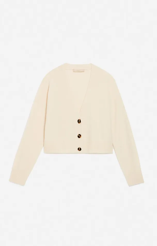 Vanessa Bruno Knitwear Women Caren Cardigan Ivoire Vanessa Bruno Knitwear Women Caren Cardigan Ivoire