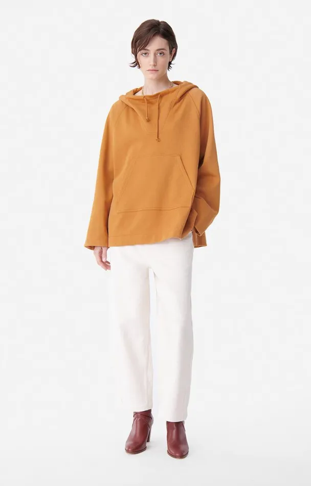 Vanessa Bruno Knitwear Women Clarinda Sweatshirt Cognac Vanessa Bruno Knitwear Women Clarinda Sweatshirt Cognac