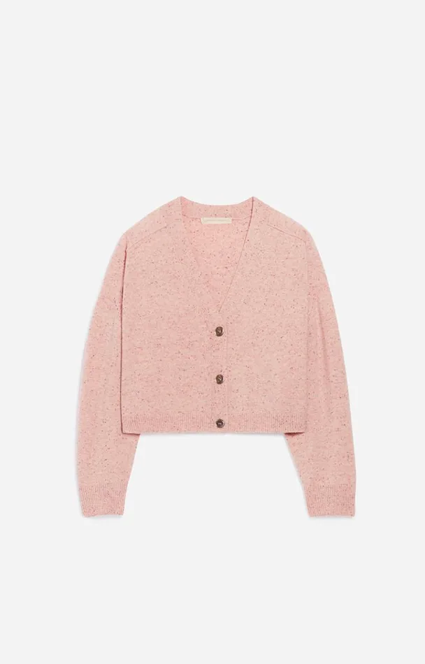 Vanessa Bruno Knitwear Women Venezuela Cardigan Rose Vanessa Bruno Knitwear Women Venezuela Cardigan Rose