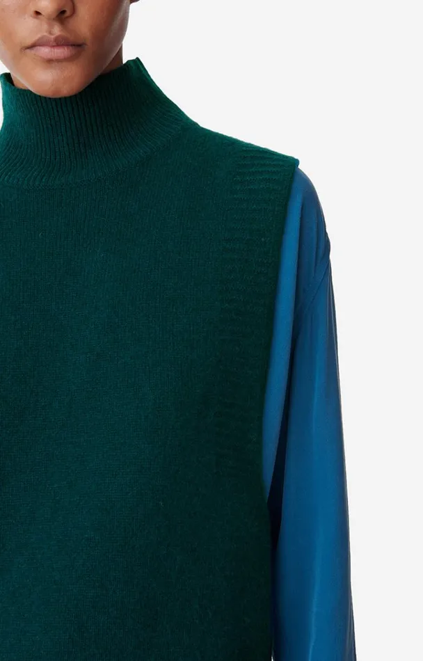Vanessa Bruno Knitwear Women Vitina Jumper Bleu Canard Vanessa Bruno Knitwear Women Vitina Jumper Bleu Canard