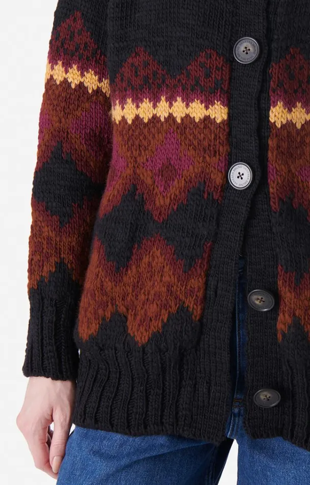 Vanessa Bruno Knitwear Women Vivi Cardigan Noir Vanessa Bruno Knitwear Women Vivi Cardigan Noir