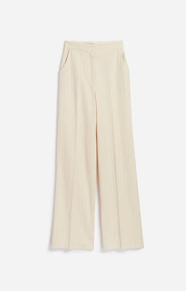 Vanessa Bruno Pants Women Bertrand Trousers Cru00e8me Vanessa Bruno Pants Women Bertrand Trousers Cru00e8me