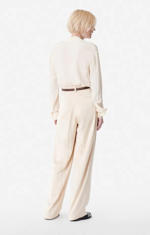 Vanessa Bruno Pants Women Bjorn Trousers Greige Vanessa Bruno Pants Women Bjorn Trousers Greige
