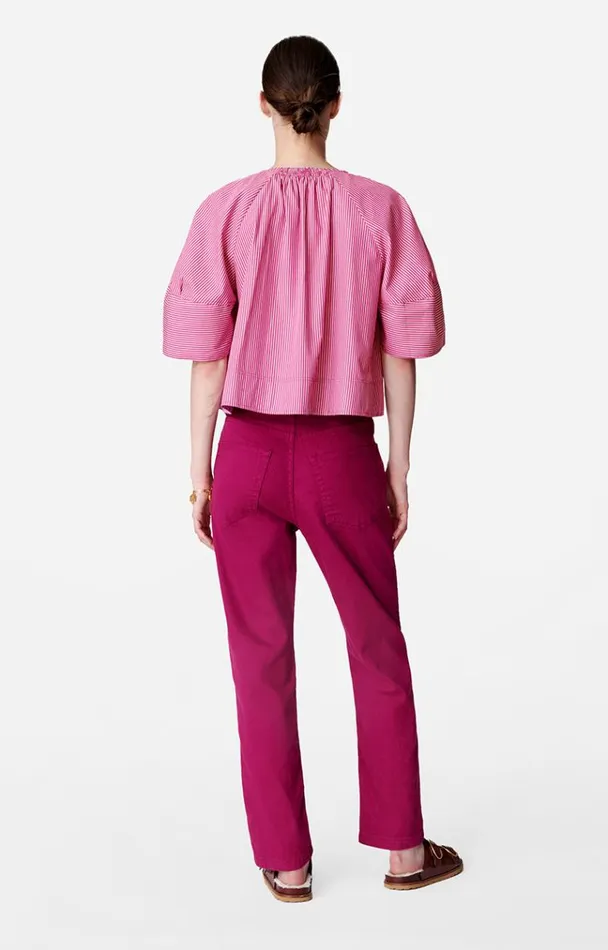 Vanessa Bruno Pants Women Timael Trousers Lie De Vin