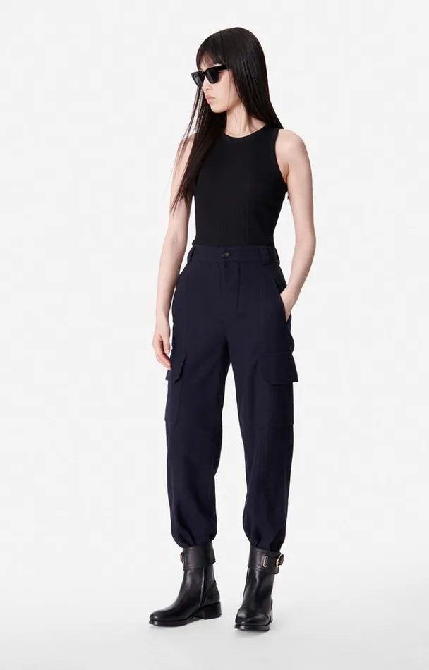 Vanessa Bruno Pants Women Victor Trousers Navy
