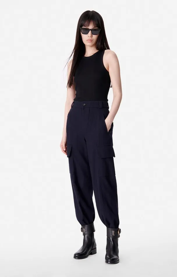 Vanessa Bruno Pants Women Victor Trousers Navy