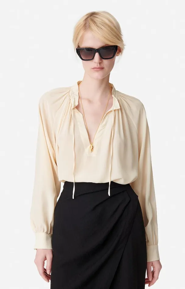 Vanessa Bruno Shirts and Tops Women Anita Blouse Rose Poudre Vanessa Bruno Shirts and Tops Women Anita Blouse Rose Poudre