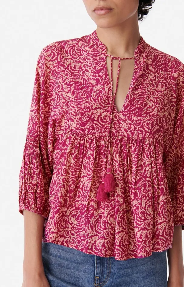 Vanessa Bruno Shirts and Tops Women Baltik Blouse Violet