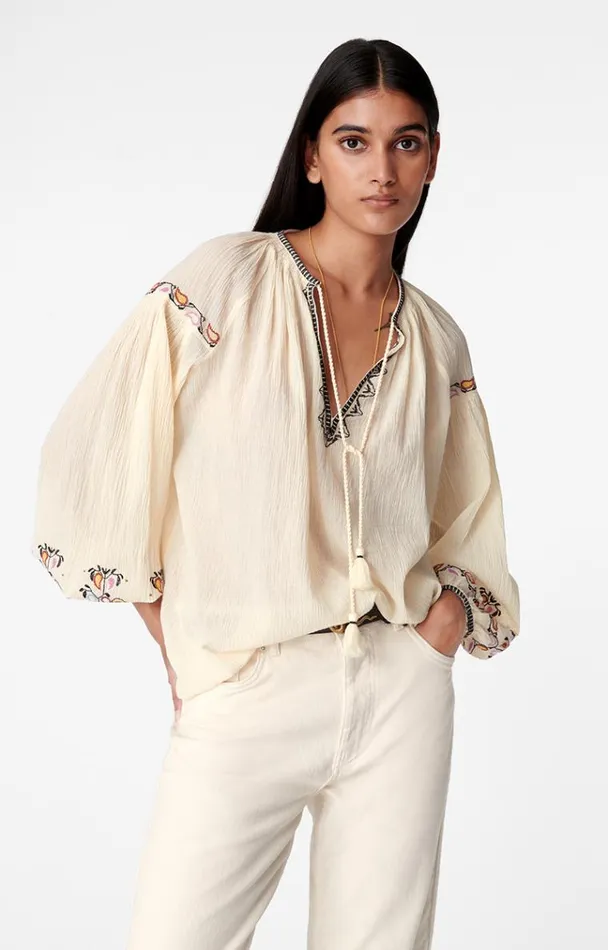 Vanessa Bruno Shirts and Tops Women Bambi Blouse Ecru