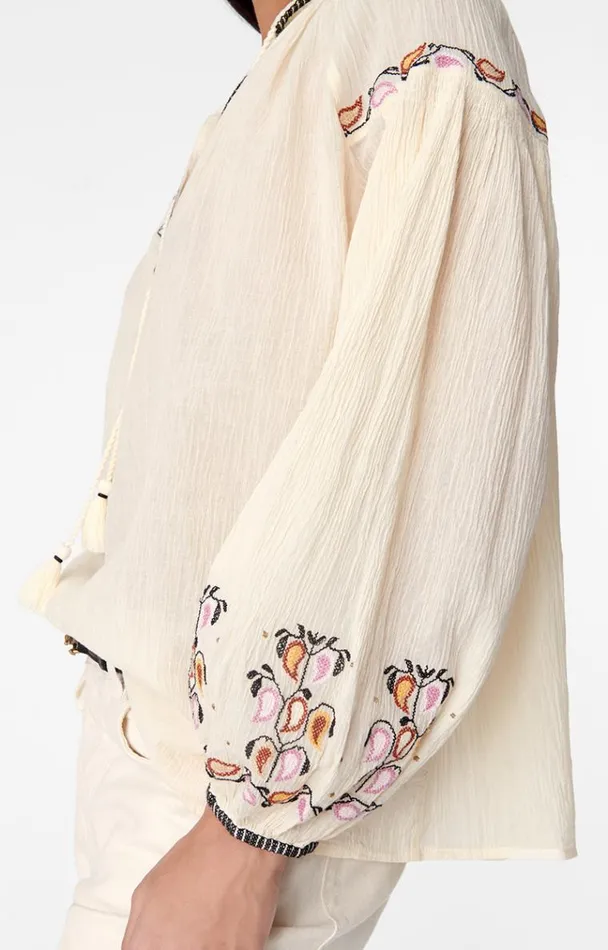 Vanessa Bruno Shirts and Tops Women Bambi Blouse Ecru Vanessa Bruno Shirts and Tops Women Bambi Blouse Ecru