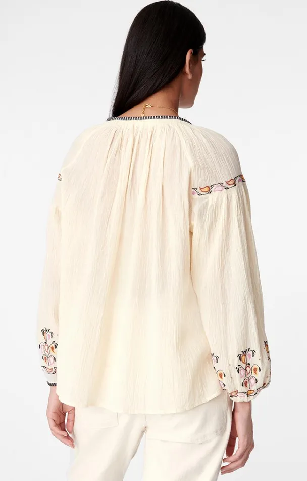 Vanessa Bruno Shirts and Tops Women Bambi Blouse Ecru Vanessa Bruno Shirts and Tops Women Bambi Blouse Ecru