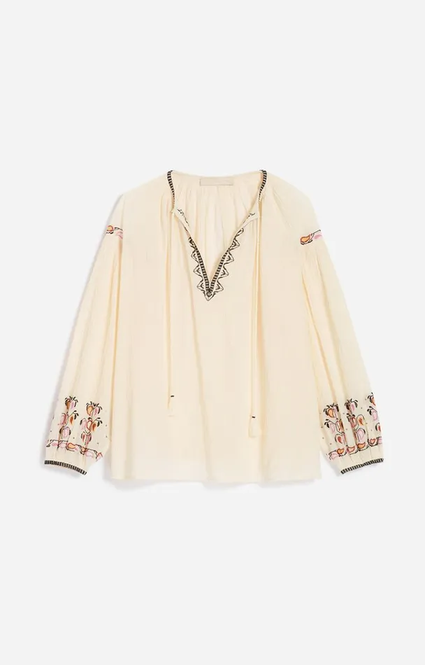 Vanessa Bruno Shirts and Tops Women Bambi Blouse Ecru Vanessa Bruno Shirts and Tops Women Bambi Blouse Ecru