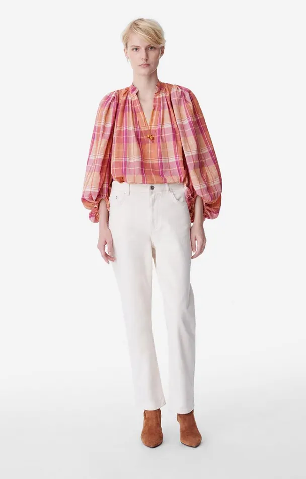 Vanessa Bruno Shirts and Tops Women Bell Blouse Bois De Rose Fonce Vanessa Bruno Shirts and Tops Women Bell Blouse Bois De Rose Fonce