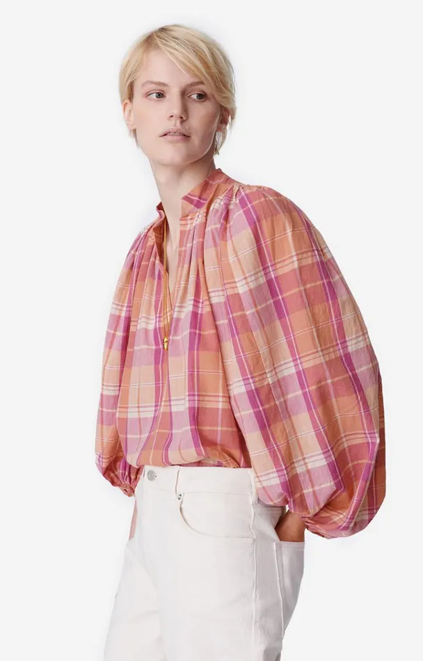 Vanessa Bruno Shirts and Tops Women Bell Blouse Bois De Rose Fonce Vanessa Bruno Shirts and Tops Women Bell Blouse Bois De Rose Fonce