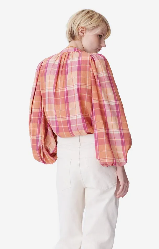 Vanessa Bruno Shirts and Tops Women Bell Blouse Bois De Rose Fonce Vanessa Bruno Shirts and Tops Women Bell Blouse Bois De Rose Fonce