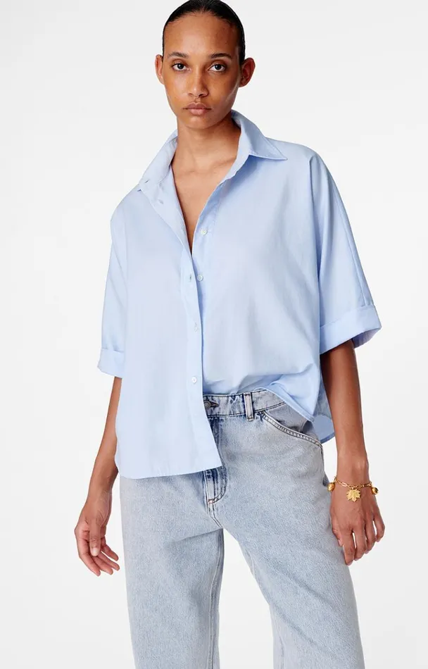Vanessa Bruno Shirts and Tops Women Bobby Shirt Ciel