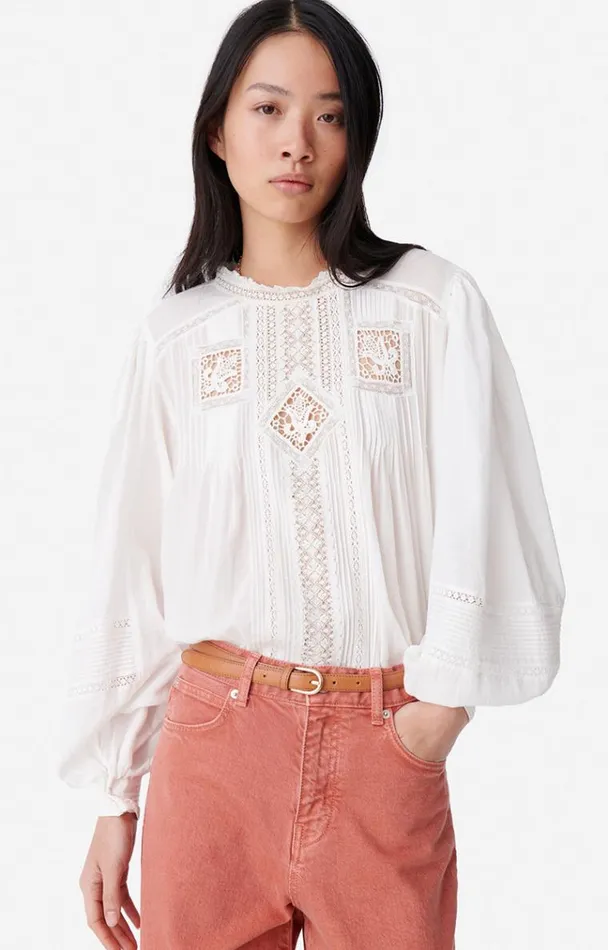Vanessa Bruno Shirts and Tops Women Calin Blouse Blanc