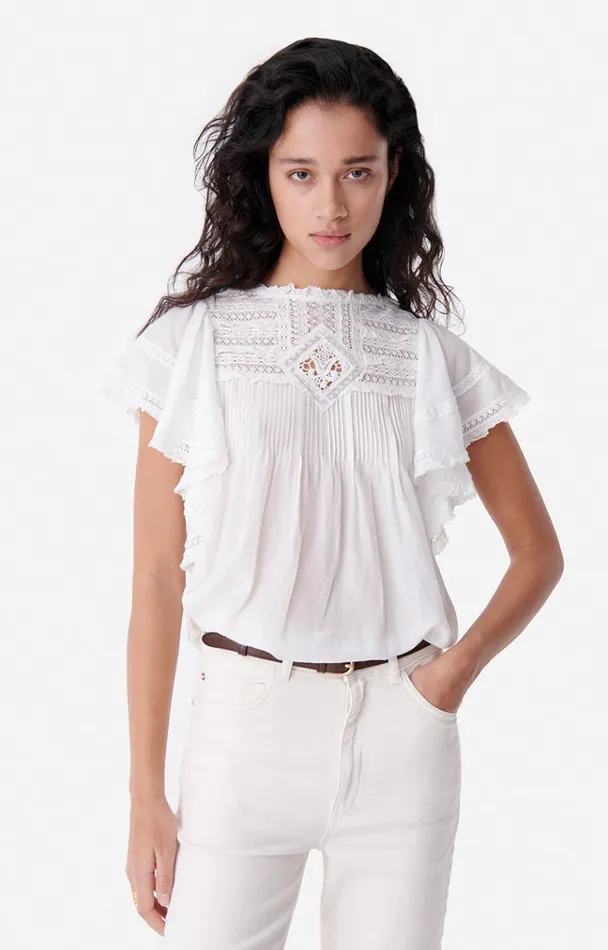 Vanessa Bruno Shirts and Tops Women Calisson Blouse Blanc