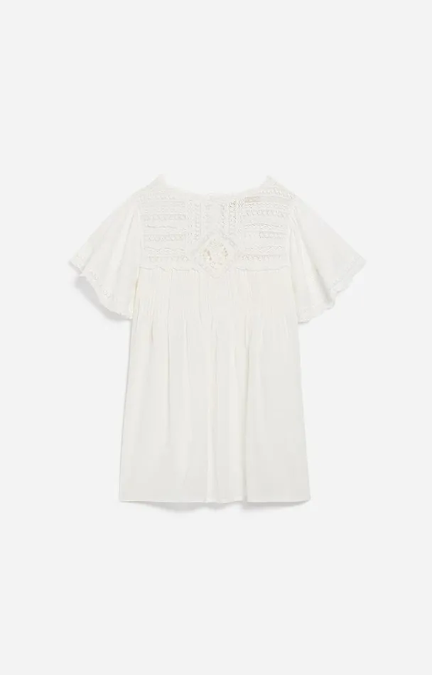 Vanessa Bruno Shirts and Tops Women Calisson Blouse Blanc Vanessa Bruno Shirts and Tops Women Calisson Blouse Blanc