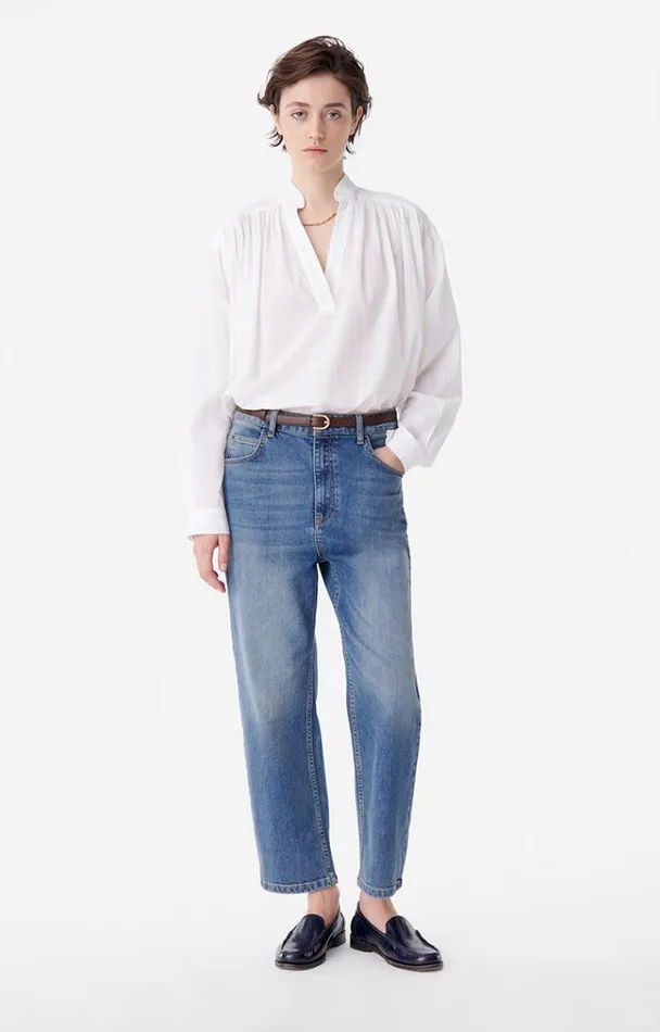 Vanessa Bruno Shirts and Tops Women Calvin Blouse Blanc Vanessa Bruno Shirts and Tops Women Calvin Blouse Blanc
