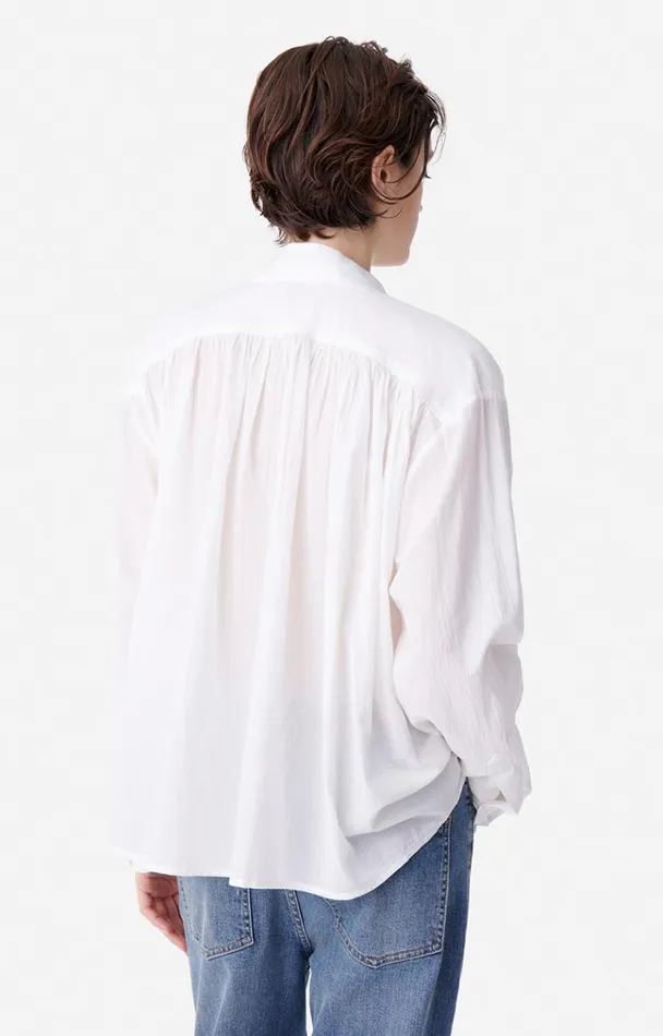Vanessa Bruno Shirts and Tops Women Calvin Blouse Blanc Vanessa Bruno Shirts and Tops Women Calvin Blouse Blanc